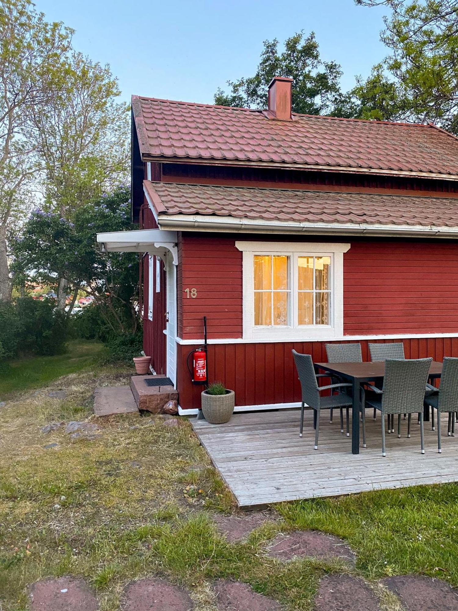 Strandbergs Stugor Mariehamn Esterno foto