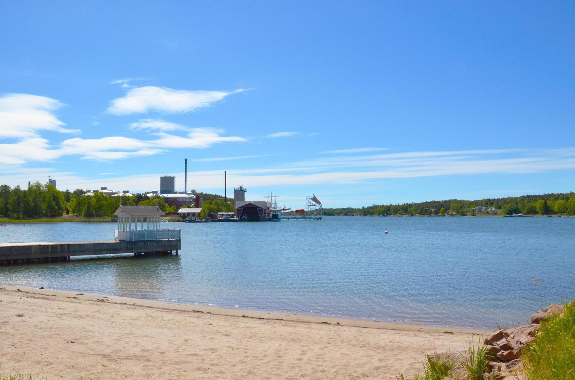 Strandbergs Stugor Mariehamn Esterno foto