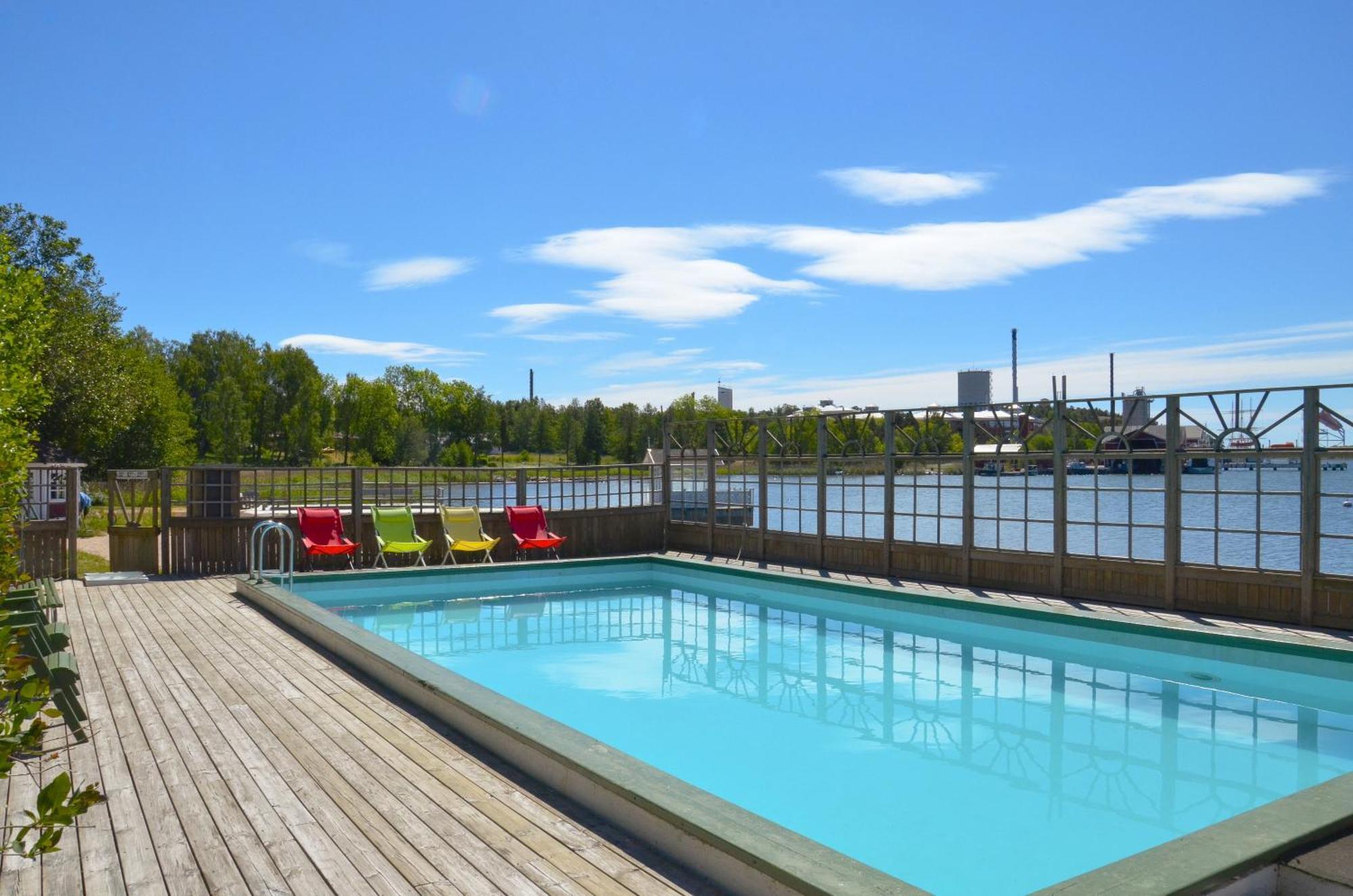 Strandbergs Stugor Mariehamn Esterno foto